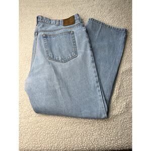 Chaps Light Wash Denim Straight Leg Jeans 38.30